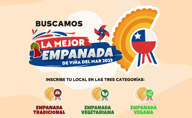 CONCURSO “LA MEJOR EMPANADA DE VIÑA DEL MAR” 2023